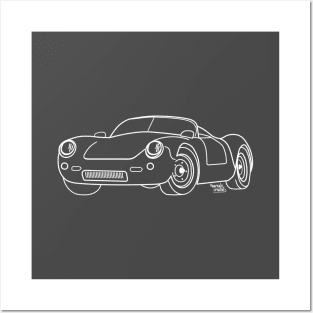 Porsche 550 Spyder Posters and Art